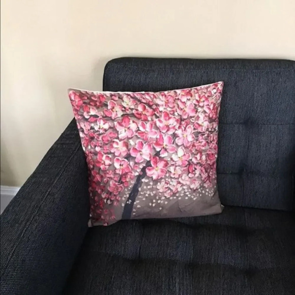 Floral 3D decorative pillow case,new,in package - Picture 1 of 2